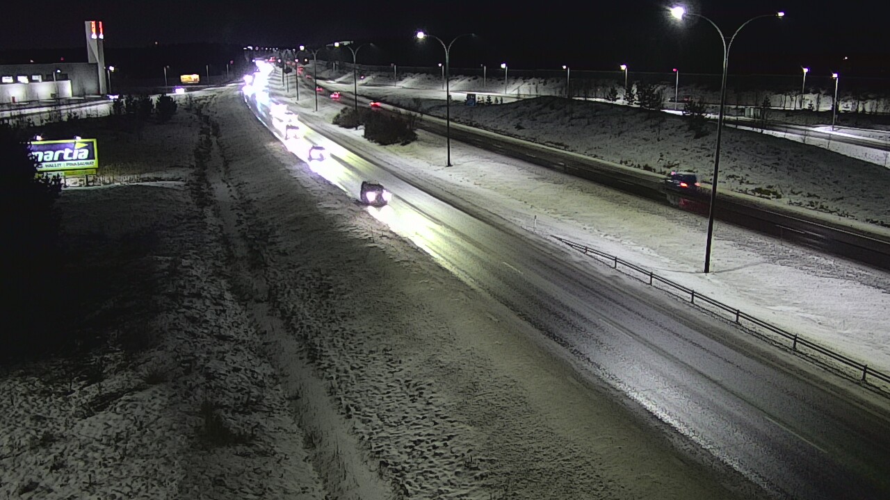 Weather Camera Image Road 4 Kempele, Zatelliitti, Oulu, Pohjois-Pohjanmaa