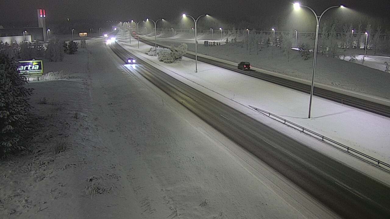 Kelikamerat Kuva Tie 4 Kempele, Zatelliitti, Oulu, Pohjois-Pohjanmaa