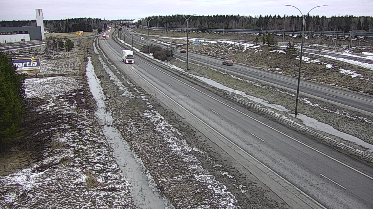 Kelikamerat Kuva Tie 4 Kempele, Zatelliitti, Oulu, Pohjois-Pohjanmaa