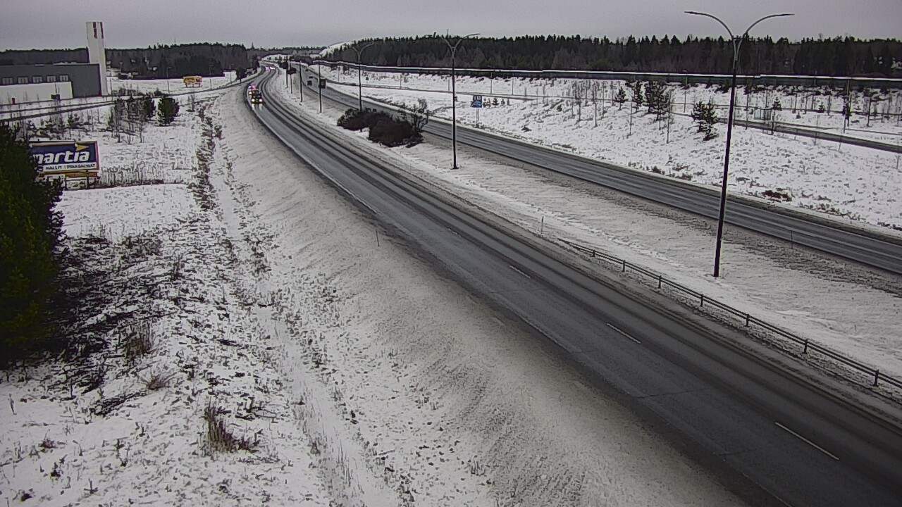 Weather Camera Image Road 4 Kempele, Zatelliitti, Oulu, Pohjois-Pohjanmaa