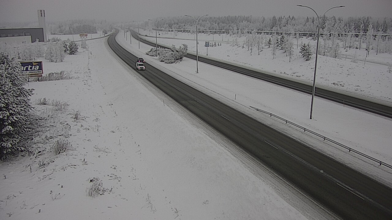 Kelikamerat Kuva Tie 4 Kempele, Zatelliitti, Oulu, Pohjois-Pohjanmaa