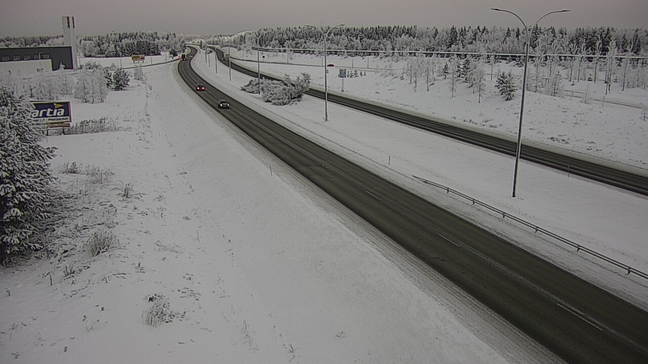 Kelikamerat Kuva Tie 4 Kempele, Zatelliitti, Oulu, Pohjois-Pohjanmaa