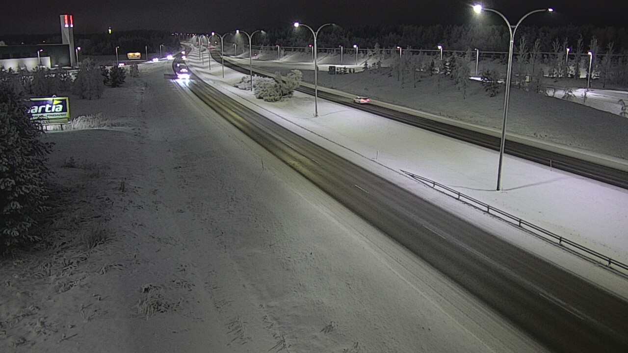 Kelikamerat Kuva Tie 4 Kempele, Zatelliitti, Oulu, Pohjois-Pohjanmaa