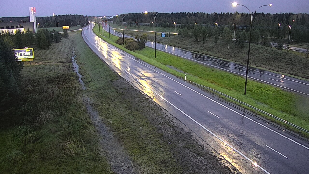 Weather Camera Image Road 4 Kempele, Zatelliitti, Oulu, Pohjois-Pohjanmaa