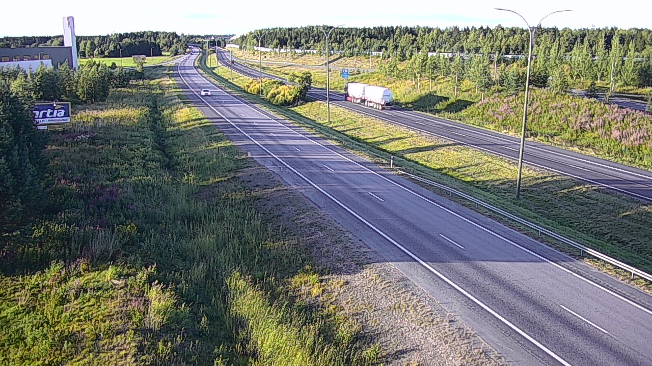 Kelikamerat Kuva Tie 4 Kempele, Zatelliitti, Oulu, Pohjois-Pohjanmaa