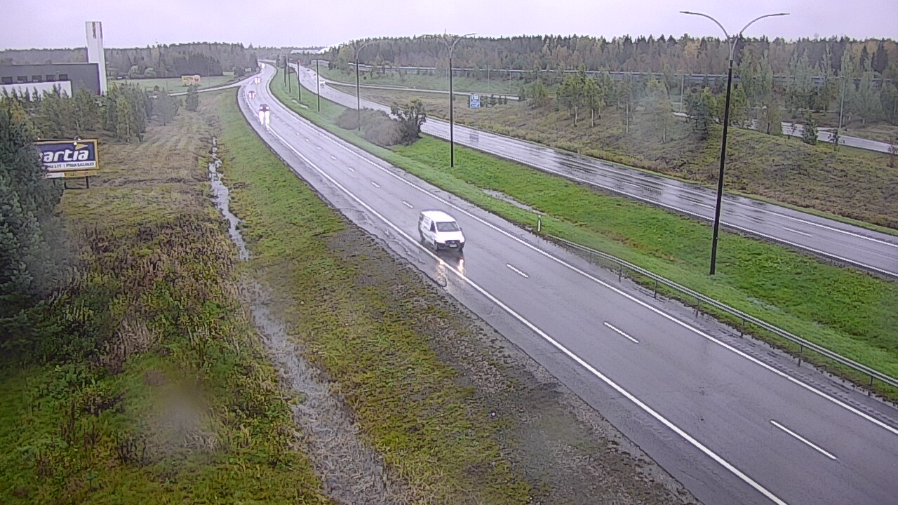 Weather Camera Image Road 4 Kempele, Zatelliitti, Oulu, Pohjois-Pohjanmaa