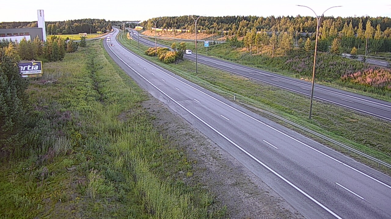 Kelikamerat Kuva Tie 4 Kempele, Zatelliitti, Oulu, Pohjois-Pohjanmaa