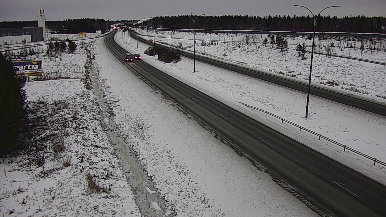 Kelikamerat Kuva Tie 4 Kempele, Zatelliitti, Oulu, Pohjois-Pohjanmaa