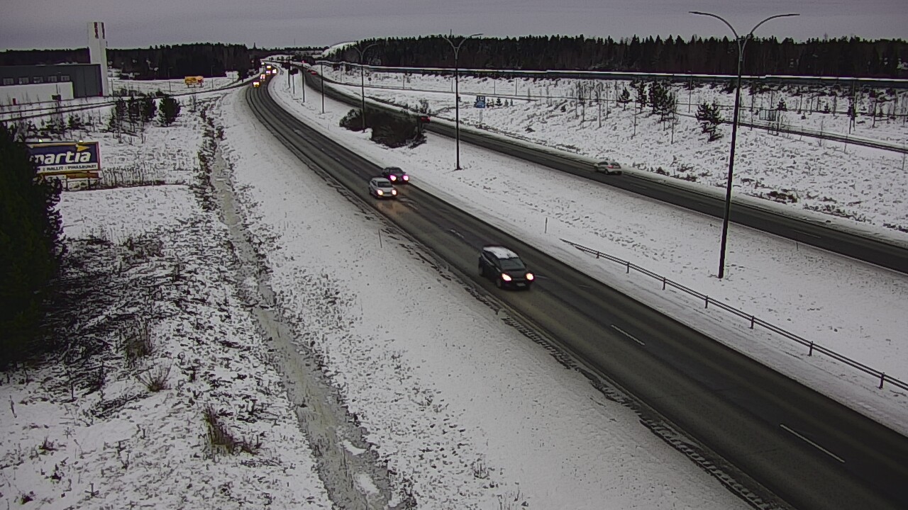 Kelikamerat Kuva Tie 4 Kempele, Zatelliitti, Oulu, Pohjois-Pohjanmaa
