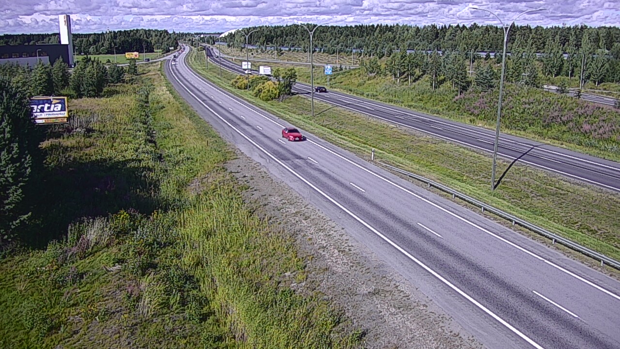 Kelikamerat Kuva Tie 4 Kempele, Zatelliitti, Oulu, Pohjois-Pohjanmaa