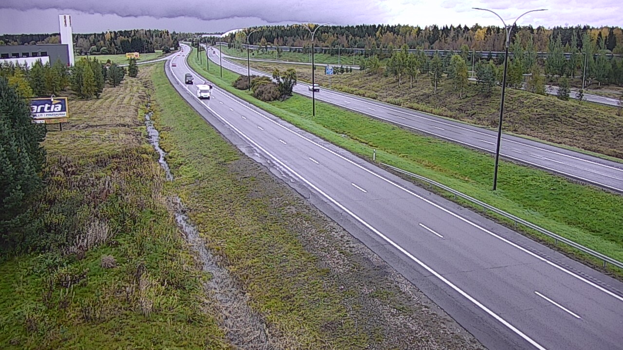 Weather Camera Image Road 4 Kempele, Zatelliitti, Oulu, Pohjois-Pohjanmaa