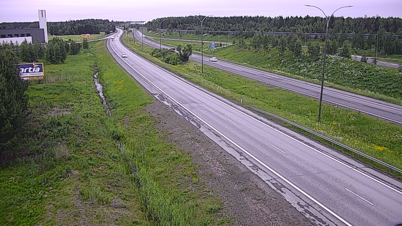 Kelikamerat Kuva Tie 4 Kempele, Zatelliitti, Oulu, Pohjois-Pohjanmaa