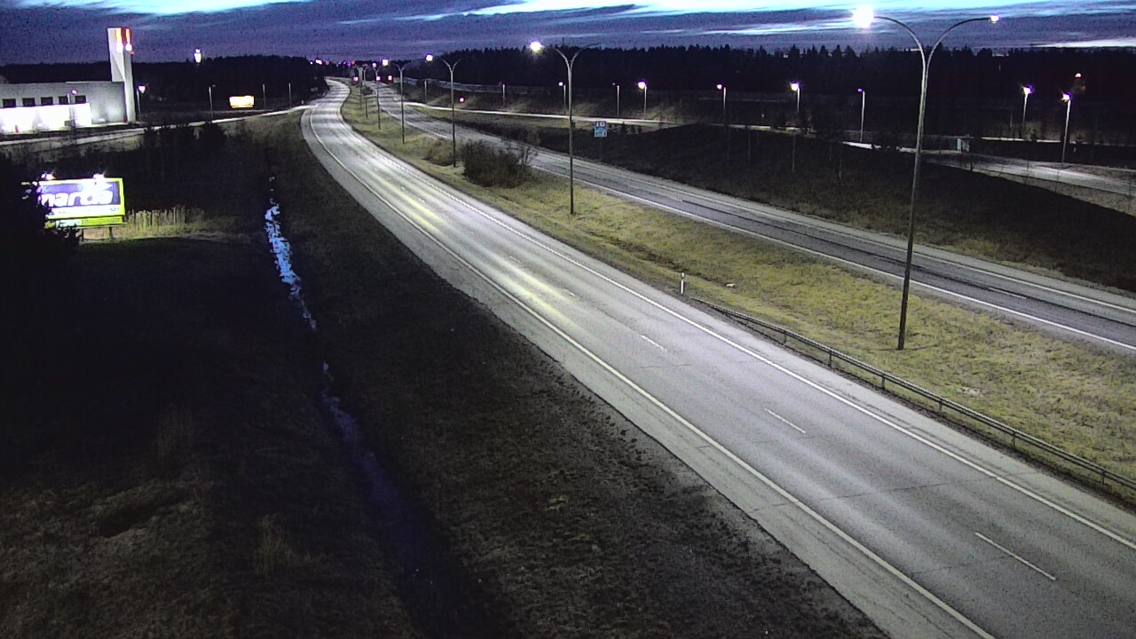 Weather Camera Image Väg 4 Kempele, Zatelliitti, Oulu, Pohjois-Pohjanmaa