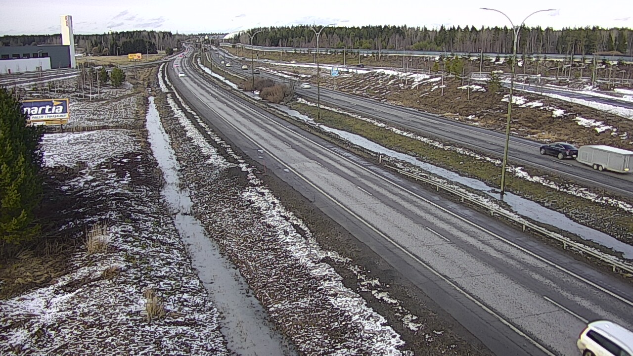 Kelikamerat Kuva Tie 4 Kempele, Zatelliitti, Oulu, Pohjois-Pohjanmaa