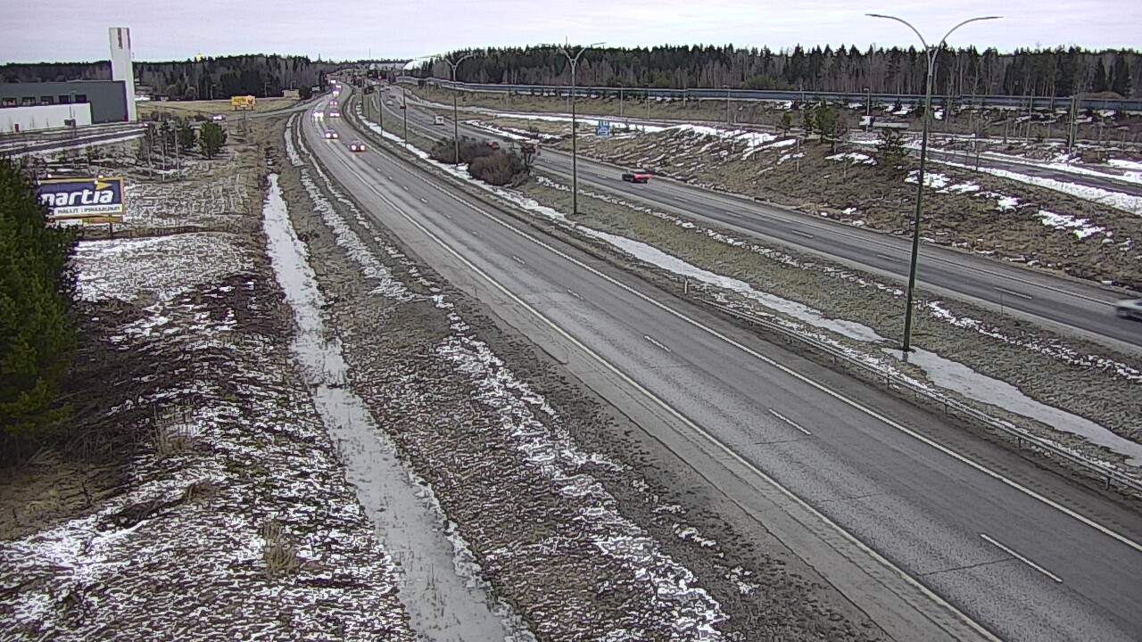 Kelikamerat Kuva Tie 4 Kempele, Zatelliitti, Oulu, Pohjois-Pohjanmaa