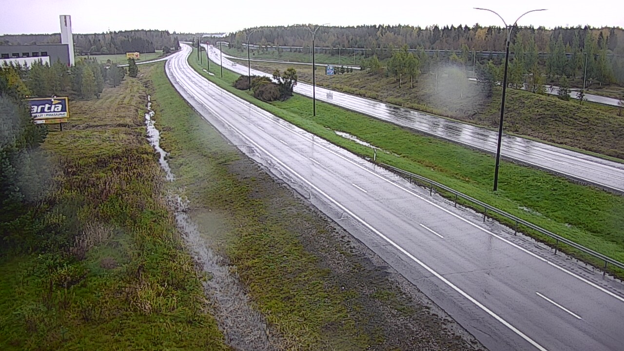 Weather Camera Image Road 4 Kempele, Zatelliitti, Oulu, Pohjois-Pohjanmaa