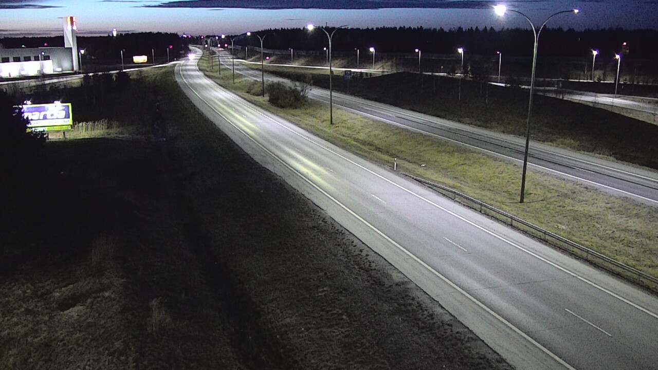 Weather Camera Image Väg 4 Kempele, Zatelliitti, Oulu, Pohjois-Pohjanmaa