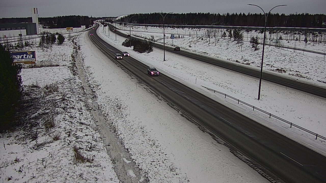 Kelikamerat Kuva Tie 4 Kempele, Zatelliitti, Oulu, Pohjois-Pohjanmaa