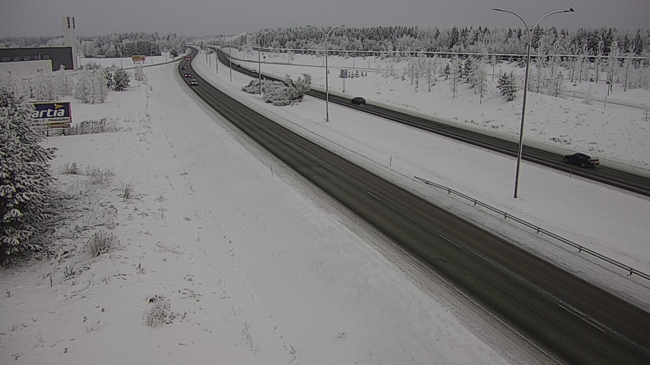 Kelikamerat Kuva Tie 4 Kempele, Zatelliitti, Oulu, Pohjois-Pohjanmaa