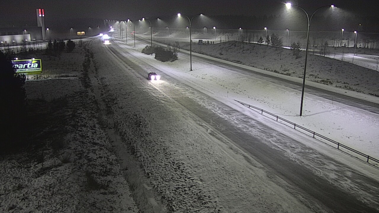 Kelikamerat Kuva Tie 4 Kempele, Zatelliitti, Oulu, Pohjois-Pohjanmaa