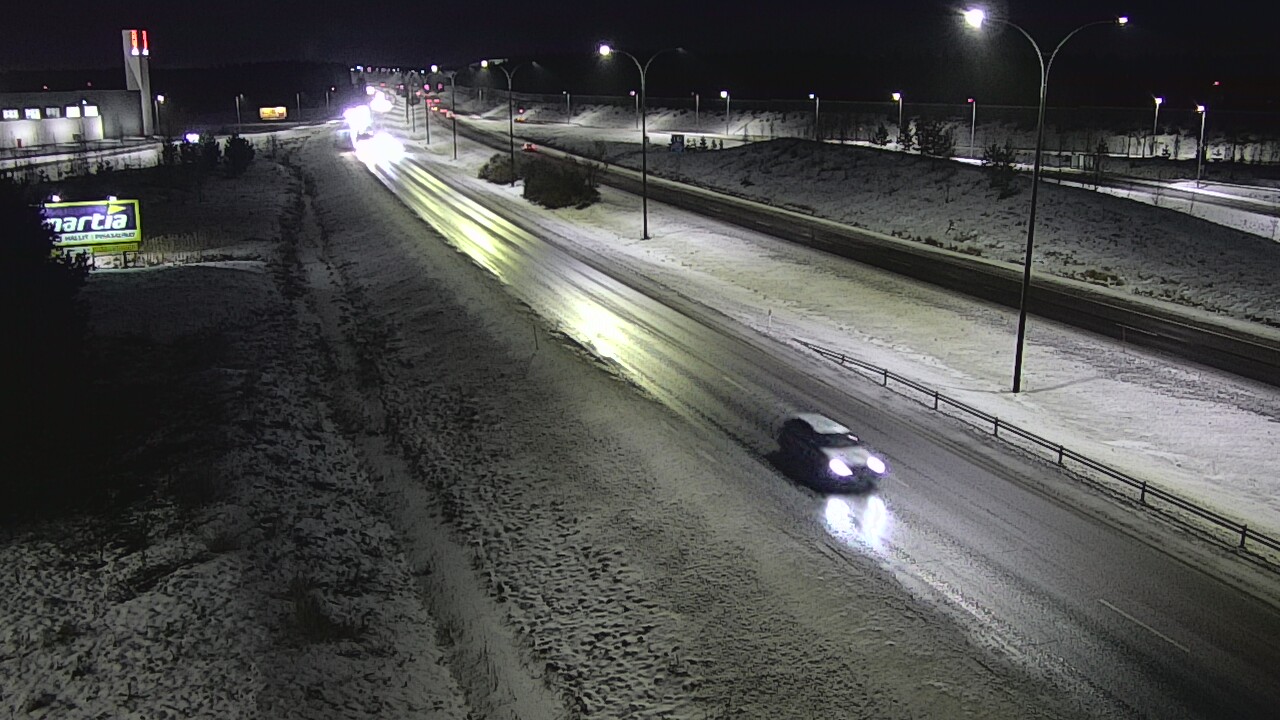 Weather Camera Image Road 4 Kempele, Zatelliitti, Oulu, Pohjois-Pohjanmaa