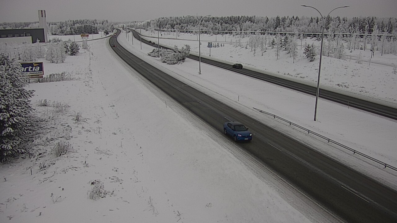 Kelikamerat Kuva Tie 4 Kempele, Zatelliitti, Oulu, Pohjois-Pohjanmaa