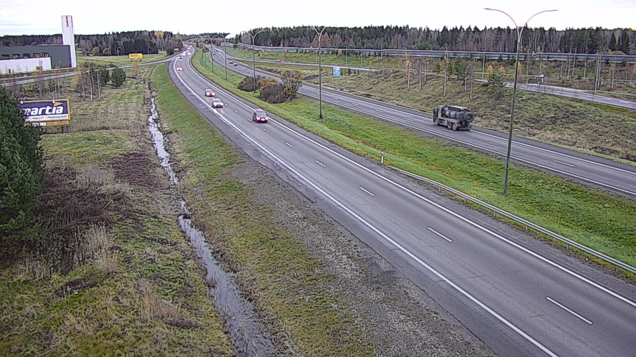 Kelikamerat Kuva Tie 4 Kempele, Zatelliitti, Oulu, Pohjois-Pohjanmaa