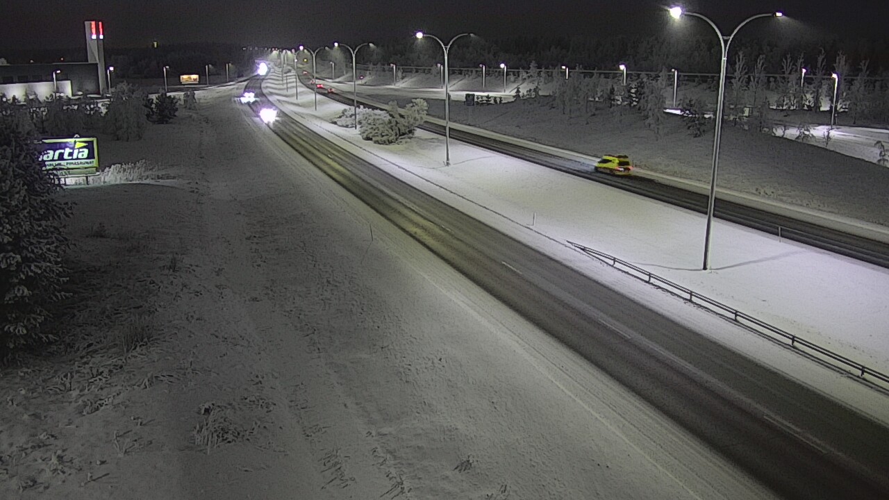 Kelikamerat Kuva Tie 4 Kempele, Zatelliitti, Oulu, Pohjois-Pohjanmaa