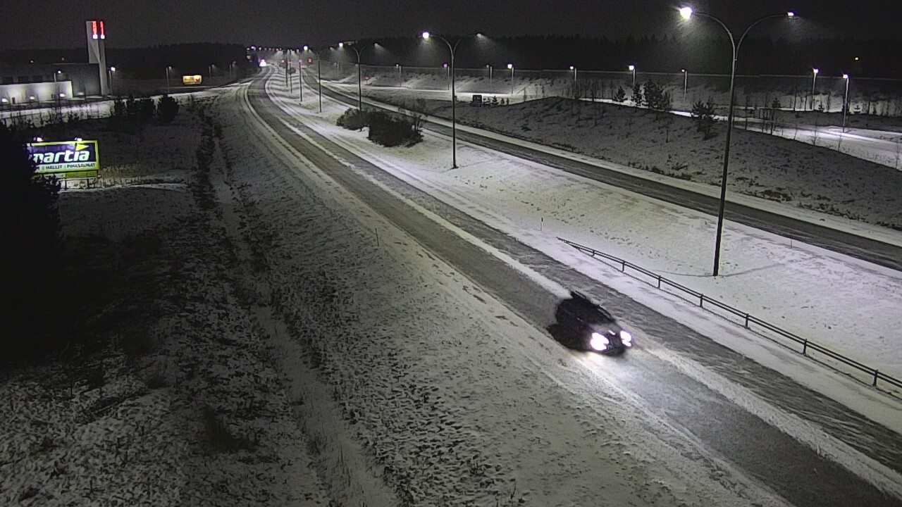 Kelikamerat Kuva Tie 4 Kempele, Zatelliitti, Oulu, Pohjois-Pohjanmaa