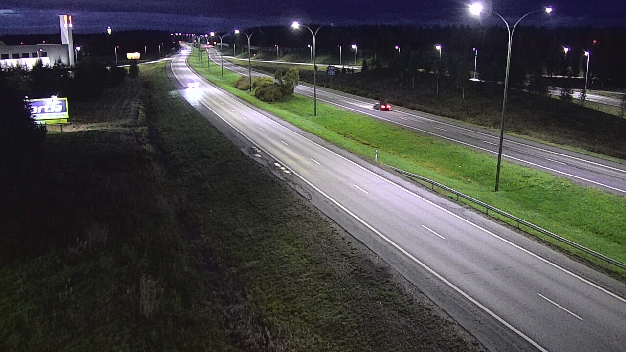 Weather Camera Image Road 4 Kempele, Zatelliitti, Oulu, Pohjois-Pohjanmaa