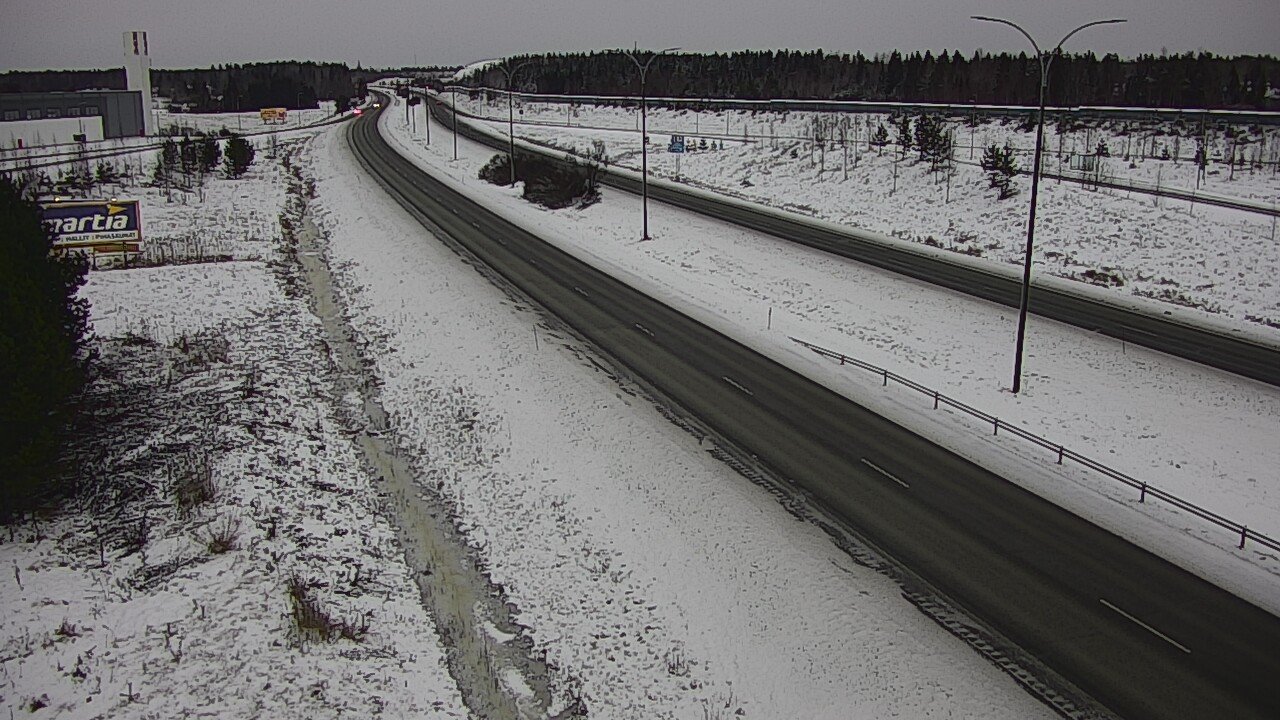 Kelikamerat Kuva Tie 4 Kempele, Zatelliitti, Oulu, Pohjois-Pohjanmaa