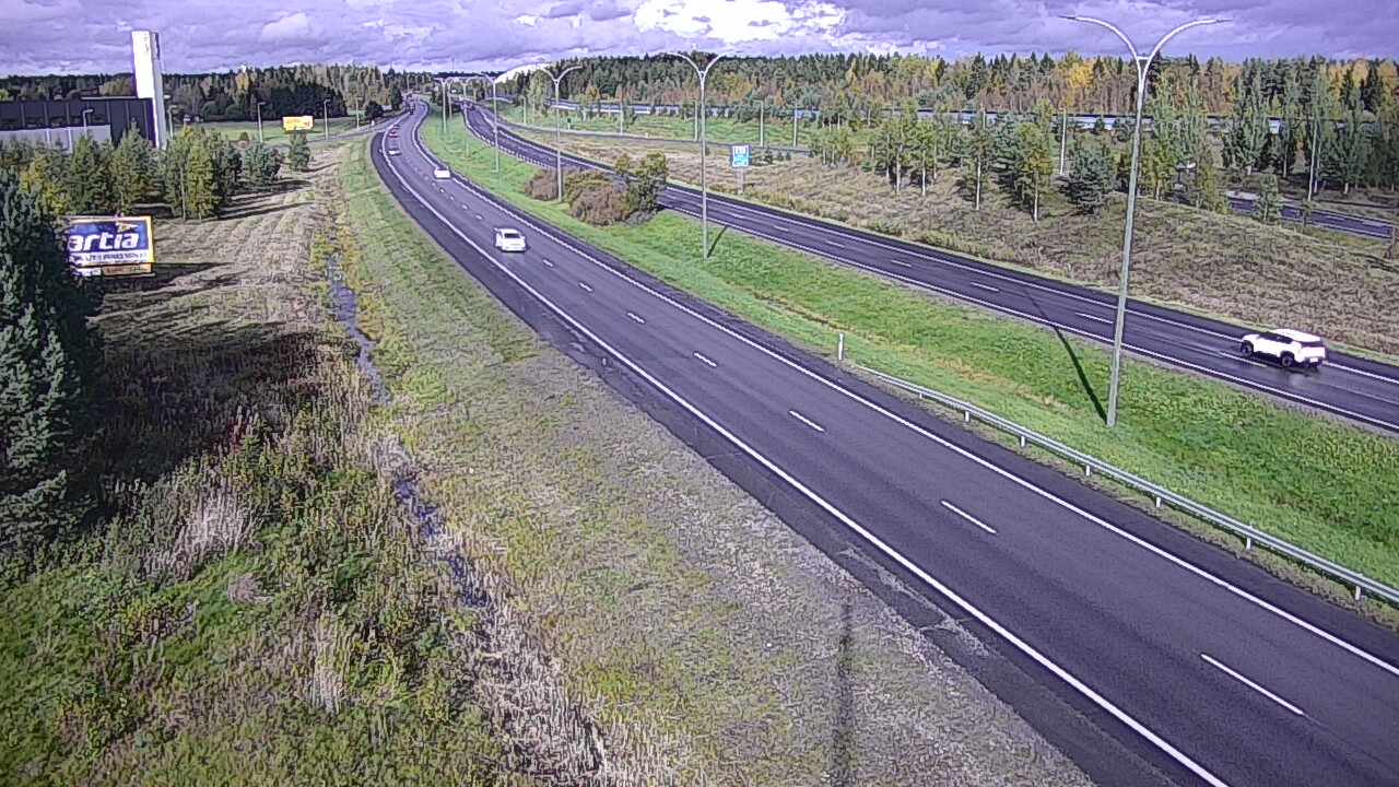 Weather Camera Image Road 4 Kempele, Zatelliitti, Oulu, Pohjois-Pohjanmaa