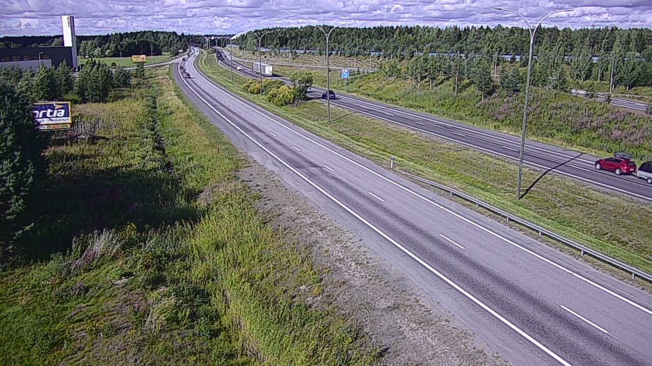 Kelikamerat Kuva Tie 4 Kempele, Zatelliitti, Oulu, Pohjois-Pohjanmaa