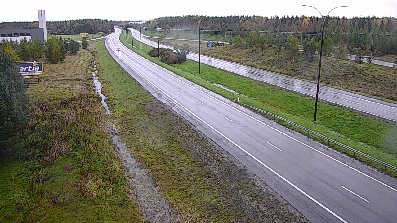 Weather Camera Image Road 4 Kempele, Zatelliitti, Oulu, Pohjois-Pohjanmaa