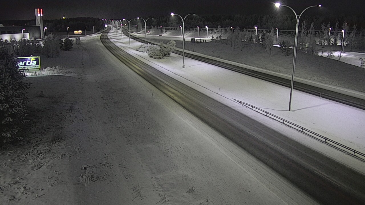 Kelikamerat Kuva Tie 4 Kempele, Zatelliitti, Oulu, Pohjois-Pohjanmaa