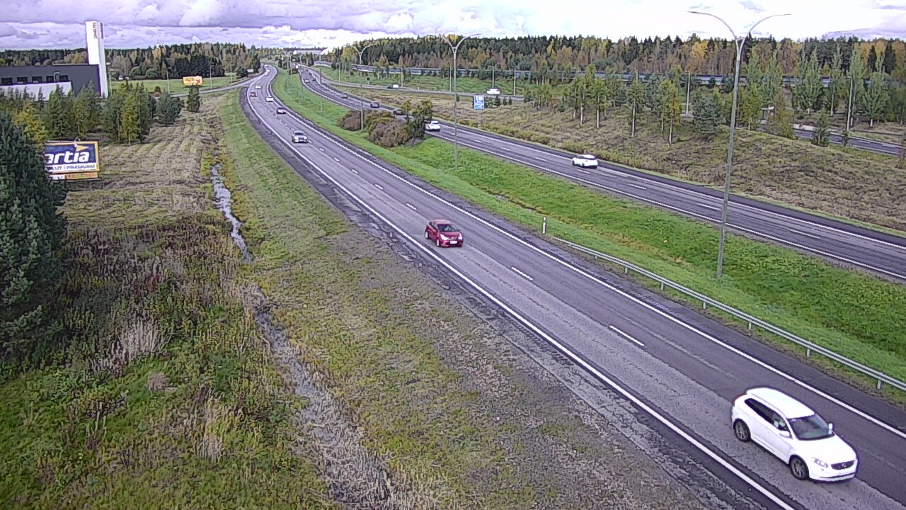 Weather Camera Image Road 4 Kempele, Zatelliitti, Oulu, Pohjois-Pohjanmaa