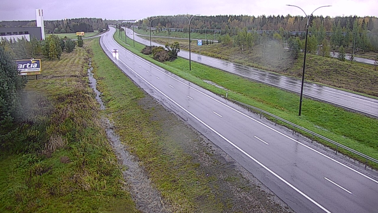 Weather Camera Image Road 4 Kempele, Zatelliitti, Oulu, Pohjois-Pohjanmaa