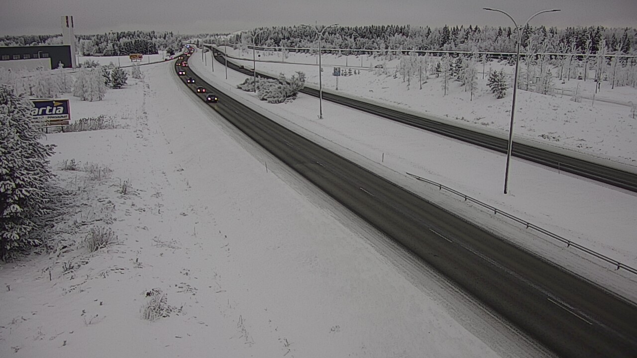Kelikamerat Kuva Tie 4 Kempele, Zatelliitti, Oulu, Pohjois-Pohjanmaa