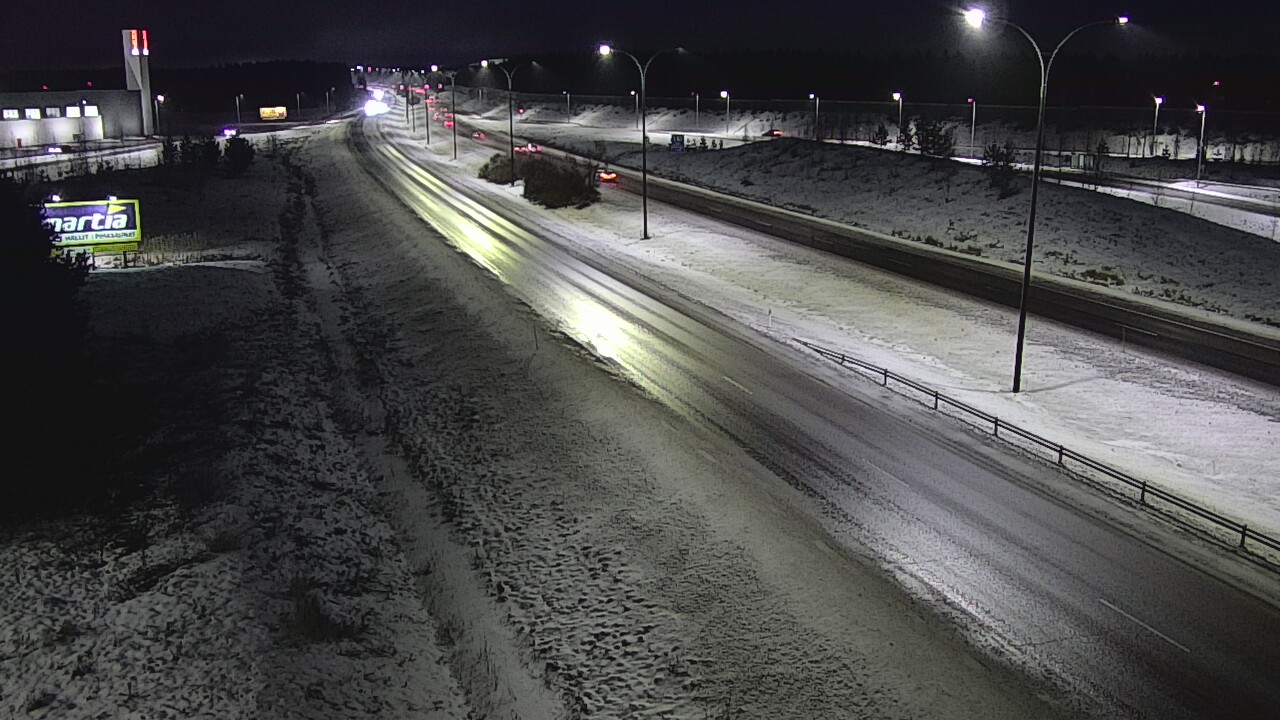 Weather Camera Image Road 4 Kempele, Zatelliitti, Oulu, Pohjois-Pohjanmaa