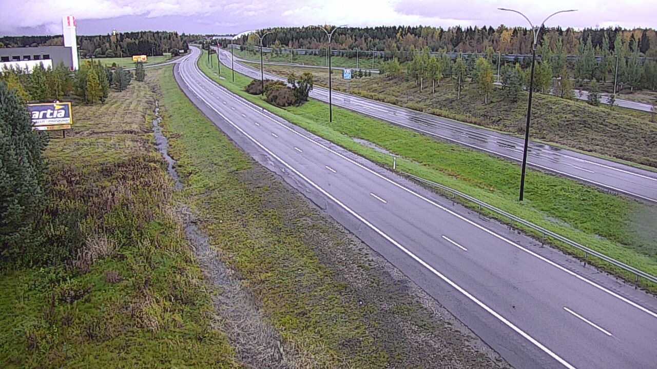 Weather Camera Image Road 4 Kempele, Zatelliitti, Oulu, Pohjois-Pohjanmaa