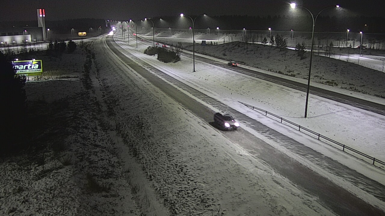 Kelikamerat Kuva Tie 4 Kempele, Zatelliitti, Oulu, Pohjois-Pohjanmaa