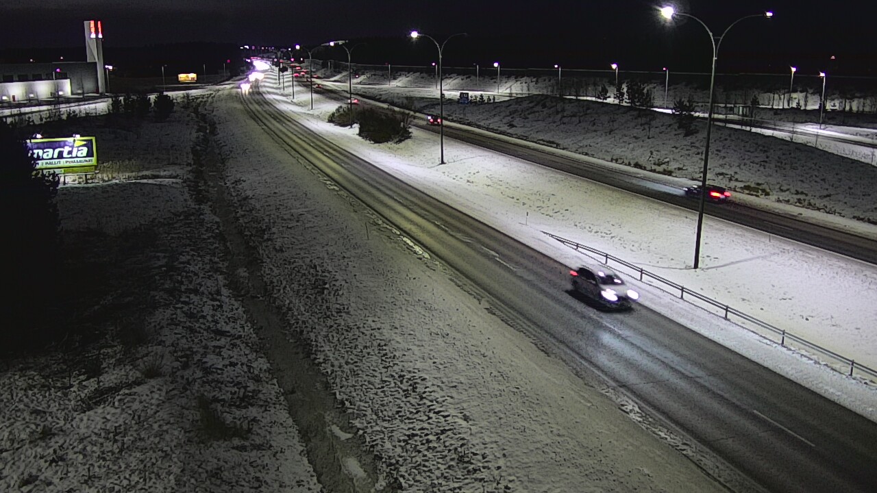 Kelikamerat Kuva Tie 4 Kempele, Zatelliitti, Oulu, Pohjois-Pohjanmaa