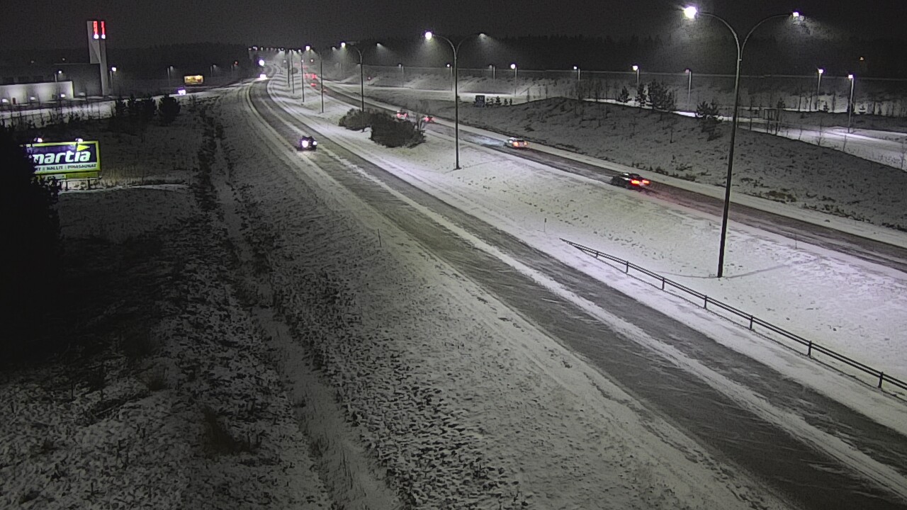 Kelikamerat Kuva Tie 4 Kempele, Zatelliitti, Oulu, Pohjois-Pohjanmaa