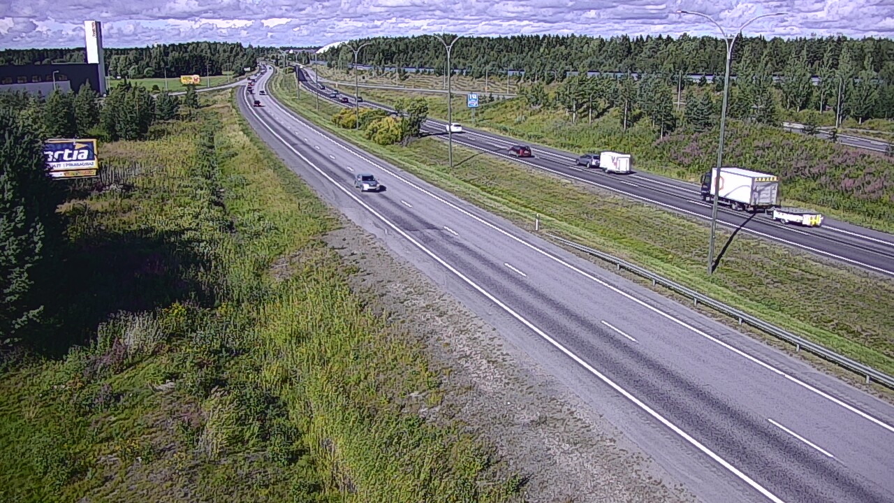 Kelikamerat Kuva Tie 4 Kempele, Zatelliitti, Oulu, Pohjois-Pohjanmaa