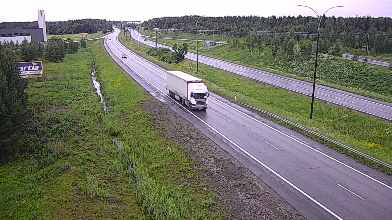 Kelikamerat Kuva Tie 4 Kempele, Zatelliitti, Oulu, Pohjois-Pohjanmaa
