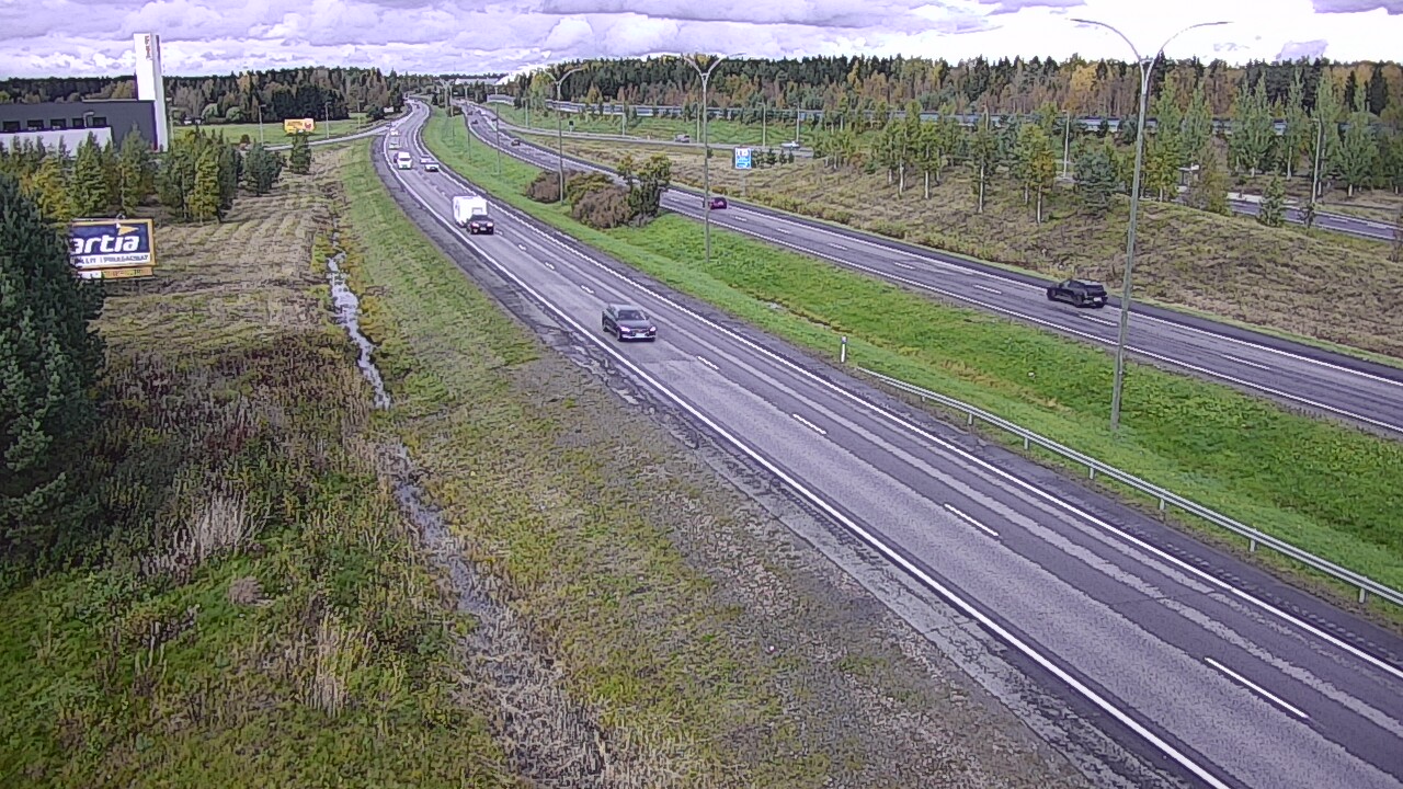 Weather Camera Image Road 4 Kempele, Zatelliitti, Oulu, Pohjois-Pohjanmaa