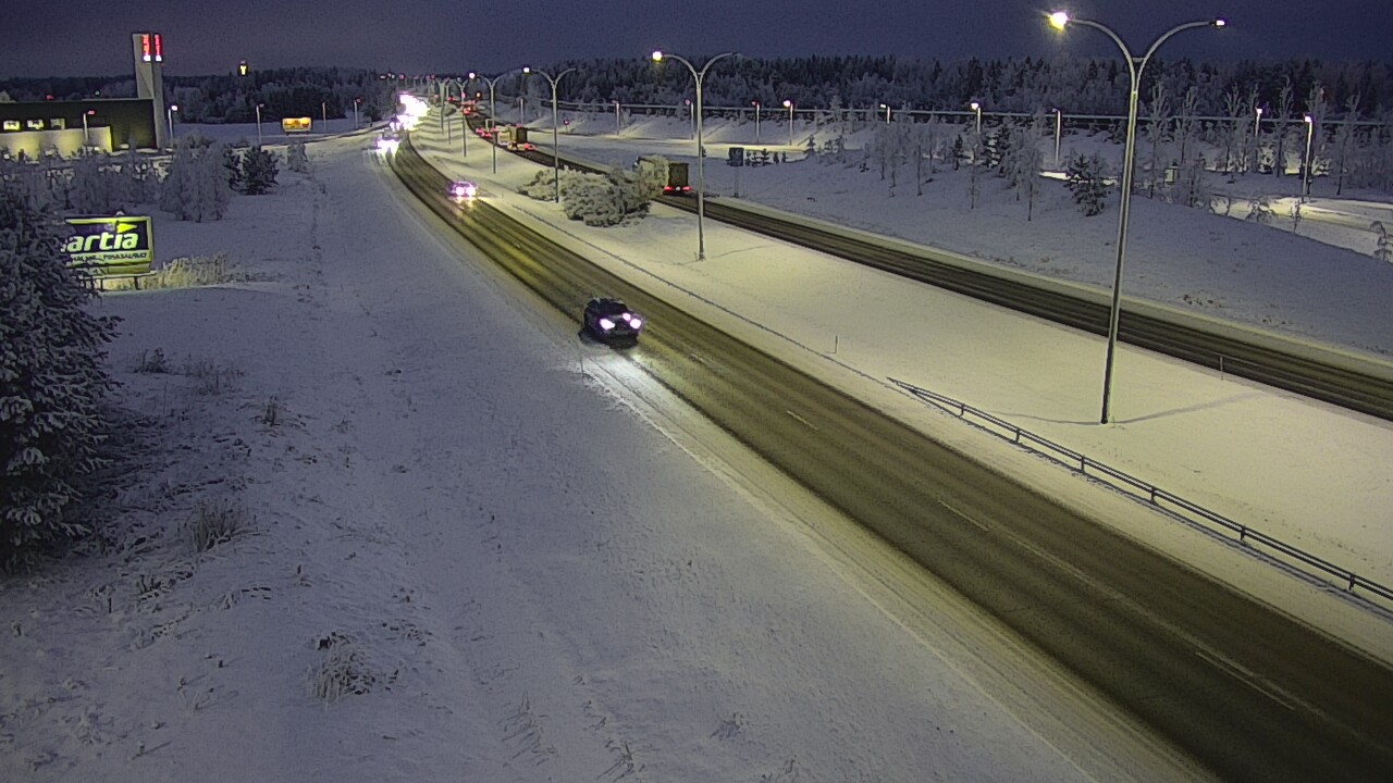 Kelikamerat Kuva Tie 4 Kempele, Zatelliitti, Oulu, Pohjois-Pohjanmaa