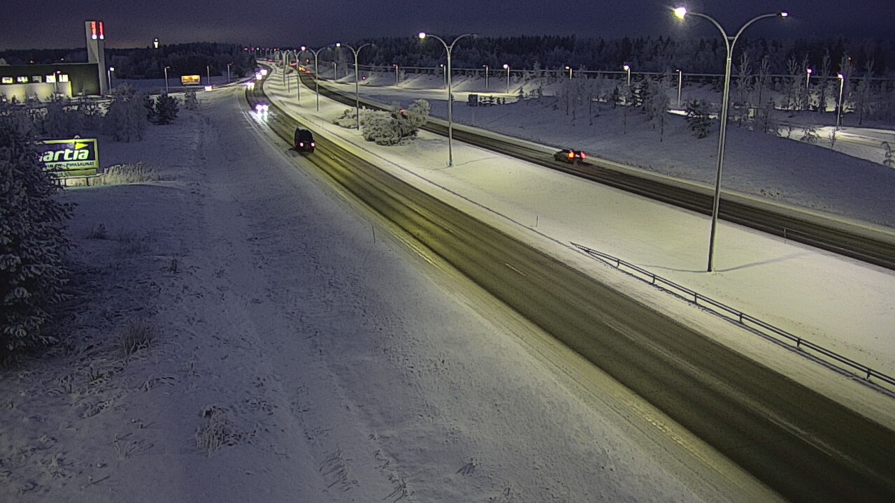 Kelikamerat Kuva Tie 4 Kempele, Zatelliitti, Oulu, Pohjois-Pohjanmaa