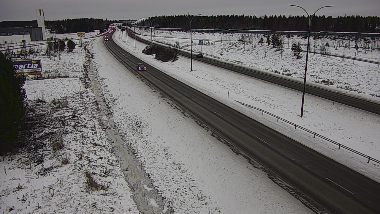 Kelikamerat Kuva Tie 4 Kempele, Zatelliitti, Oulu, Pohjois-Pohjanmaa