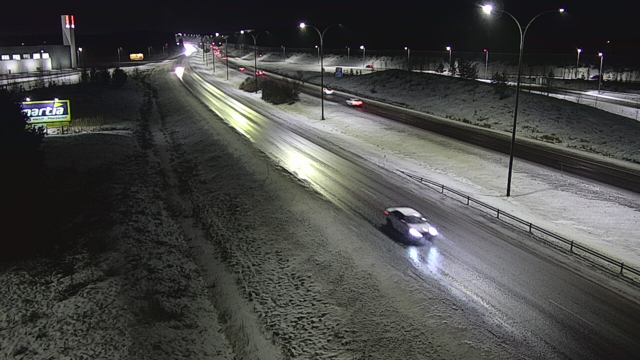 Kelikamerat Kuva Tie 4 Kempele, Zatelliitti, Oulu, Pohjois-Pohjanmaa